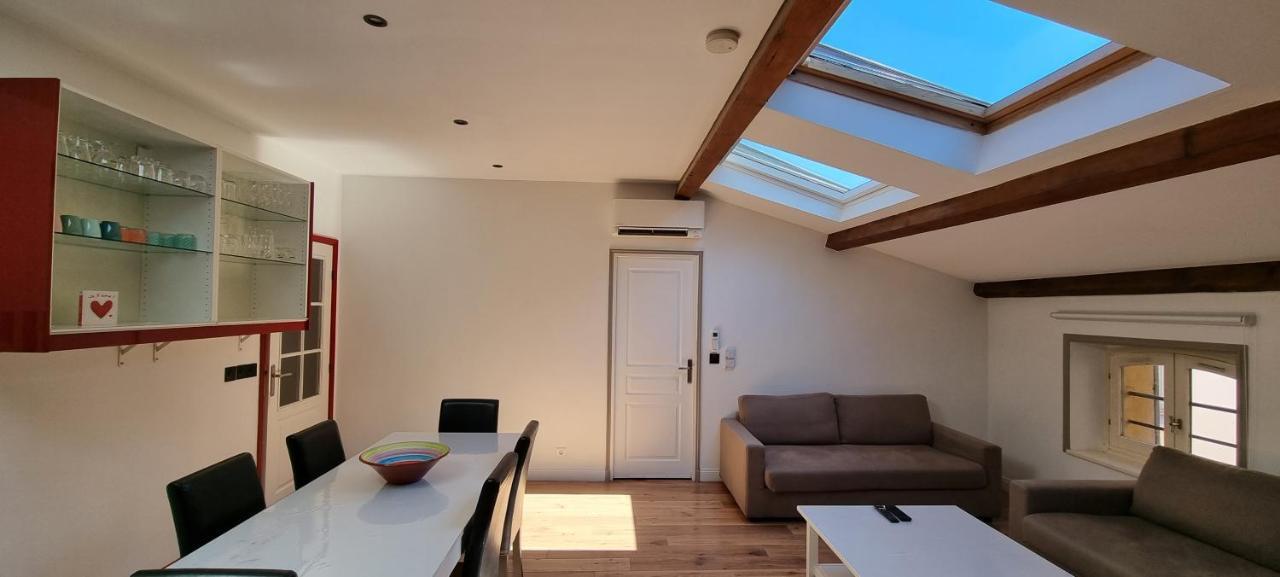 툴롱 Chambre D'Hotes Sde, Wc Prive Climatise Dans Loft 80M2 Espace Commun Avec Les Habitants Salon Et Cuisine 아파트 외부 사진