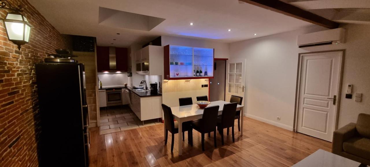 툴롱 Chambre D'Hotes Sde, Wc Prive Climatise Dans Loft 80M2 Espace Commun Avec Les Habitants Salon Et Cuisine 아파트 외부 사진
